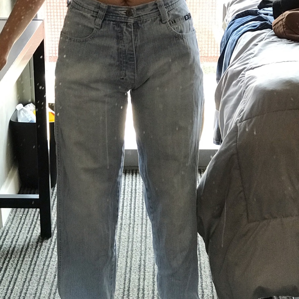 Light wash jeans